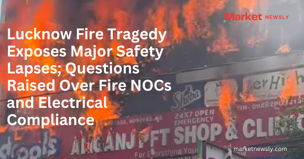 Lucknow Fire Tragedy Exposes Shocking Safety Lapses: Are Fire NOCs Just a Formality in Uttar Pradesh?